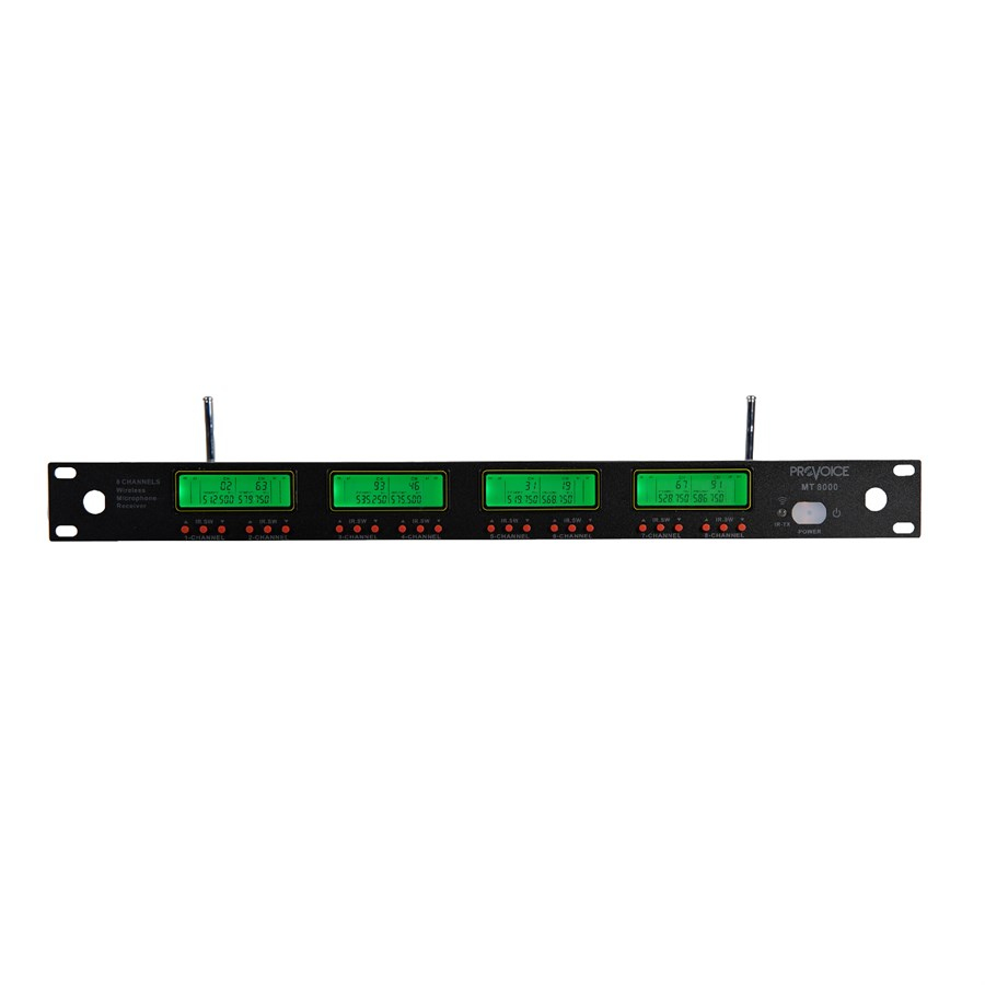 Provoice MT-8000-8E Kablosuz 8'li El Mikrofonu