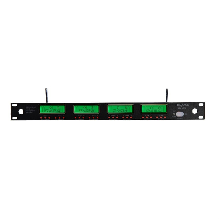 Provoice MT-8000-8K Kablosuz 8'li Kürsü Masa Mikrofonu