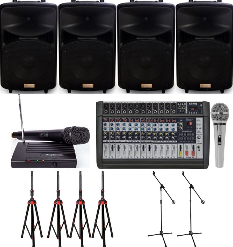 Provoice Okul Tören Ses Sistemi Elit Paket-4