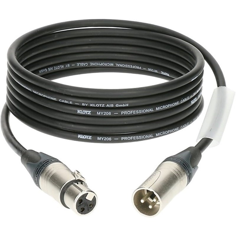 Provoice PC/MIC/20 Klotz/Neutrik 20 Metre XLR Dişi-Erkek Hazır Mikrofon Kablosu