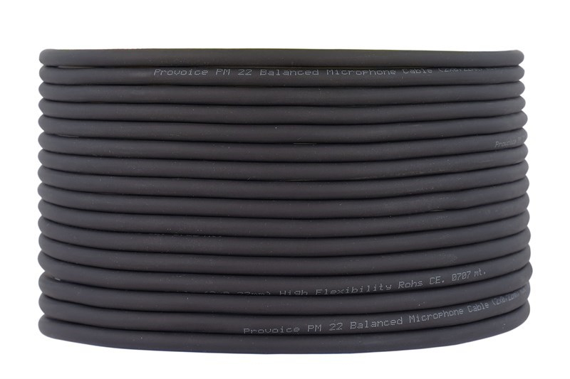 Provoice PM-22-10 2x0,22mm Mikrofon Kablosu 10 metre