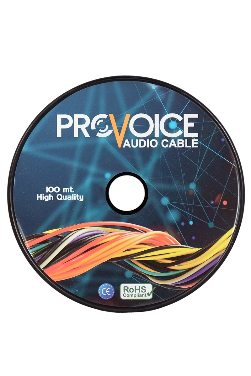 Provoice PM-22 2x0,22mm Mikrofon Kablosu 100 metre