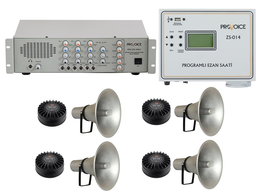 Provoice Sammi NSU 75B Tek Minare Ezanmatikli Cami Ezan Seti