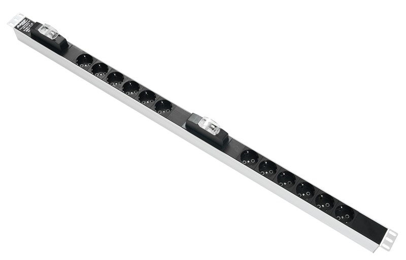 Provoice Schuko Tip Sigortalı 42 18'li Dikey Priz Grubu