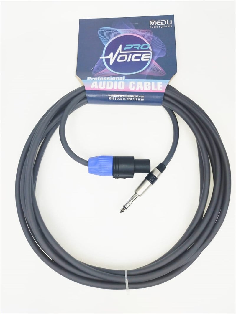 Provoice SJ-20 20 Metre Speakon ve Jack Girişli Hoparlör Kablosu