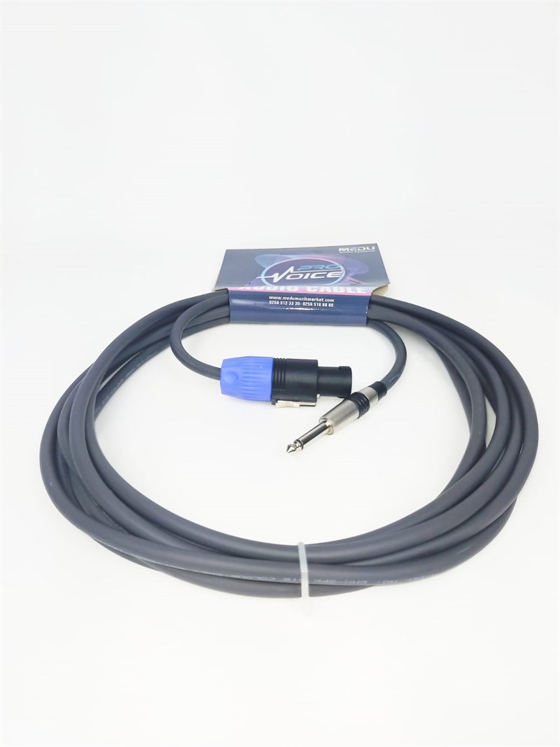 Provoice SJ-25 25 Metre Speakon ve Jack Girişli Hoparlör Kablosu