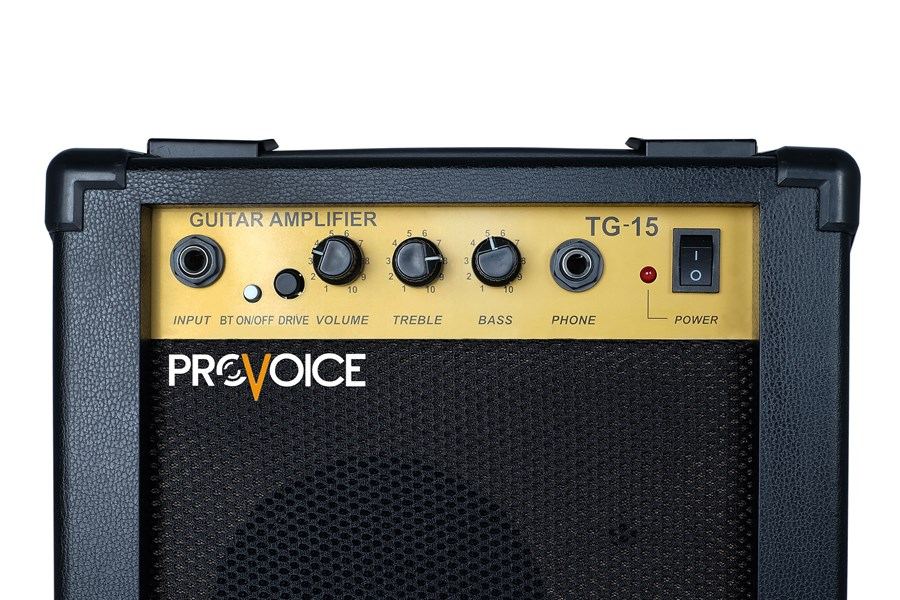 Provoice TG-15 Bluetooth'lu 15 Watt Elektro Gitar Amfisi