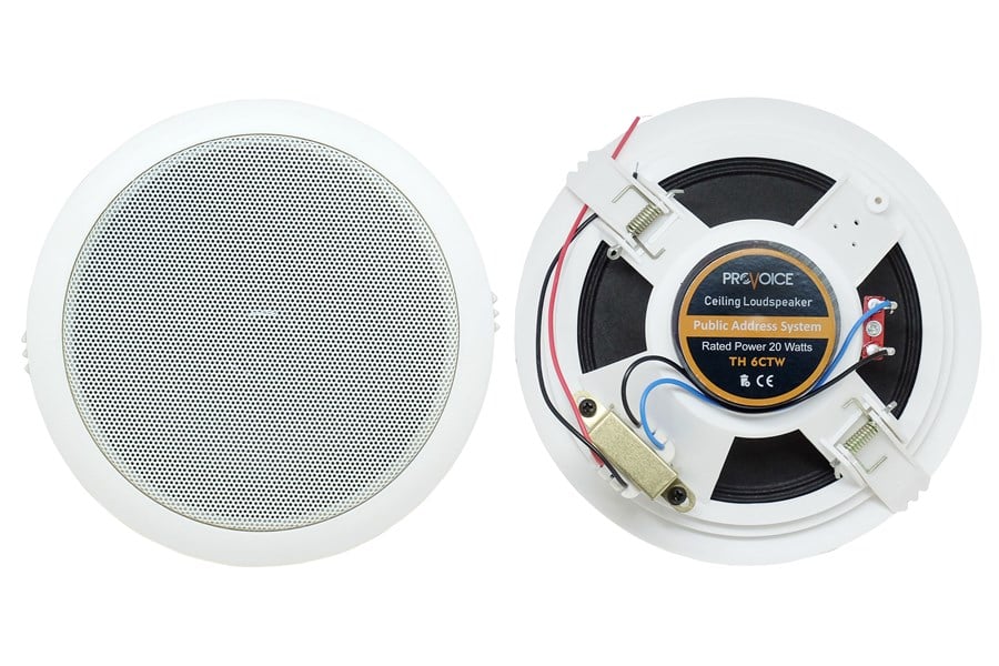 Provoice TH 6CTW 20 Watt Hat Trafolu Asma Tavan Gömme Hoparlör