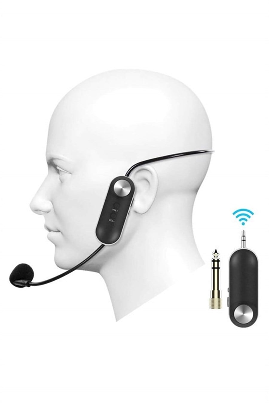 Provoice TK-101 Şarjlı Kablosuz Headset Kafa Mikrofon