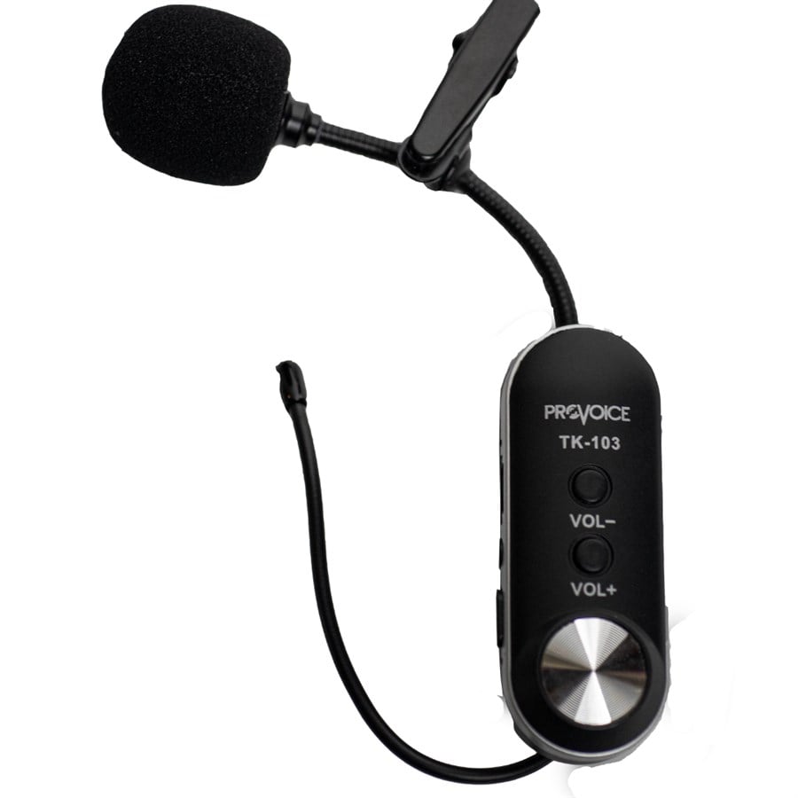 Provoice TK-103 Kablosuz Şarjlı Yaka Mikrofon