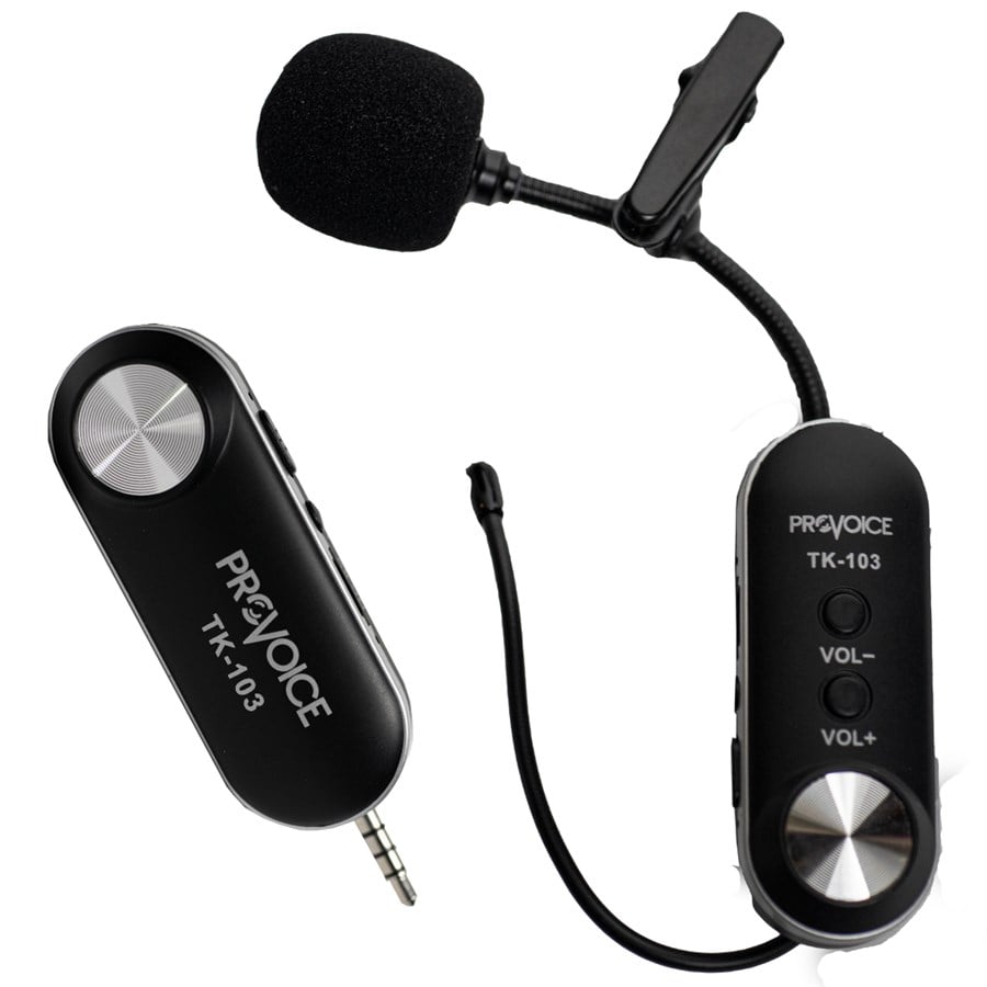 Provoice TK-103 Kablosuz Şarjlı Yaka Mikrofon