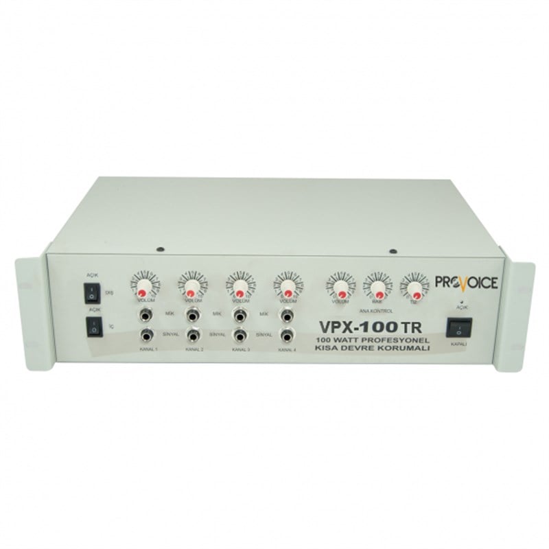 Provoice VPX-100 TR Hat Trafolu 100 Watt Anfili Mikser