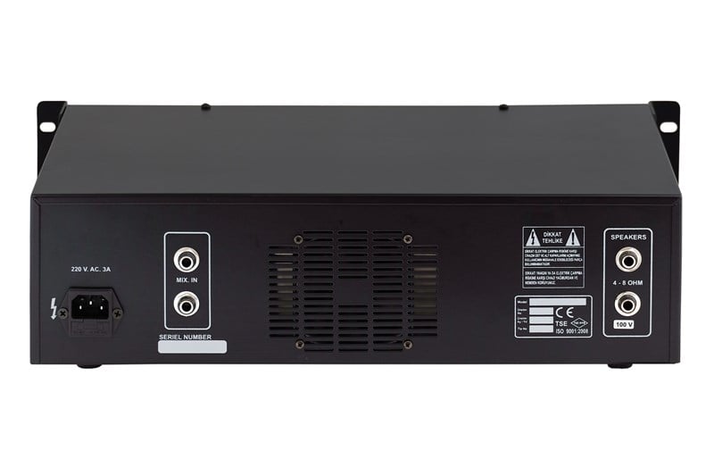 Provoice VPX-250P TR 250 Watt Trafolu Power Amplifikatör