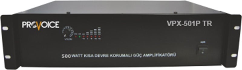 Provoice VPX-501P TR 500 Watt Power Anfi- 100V Hat Trafolu