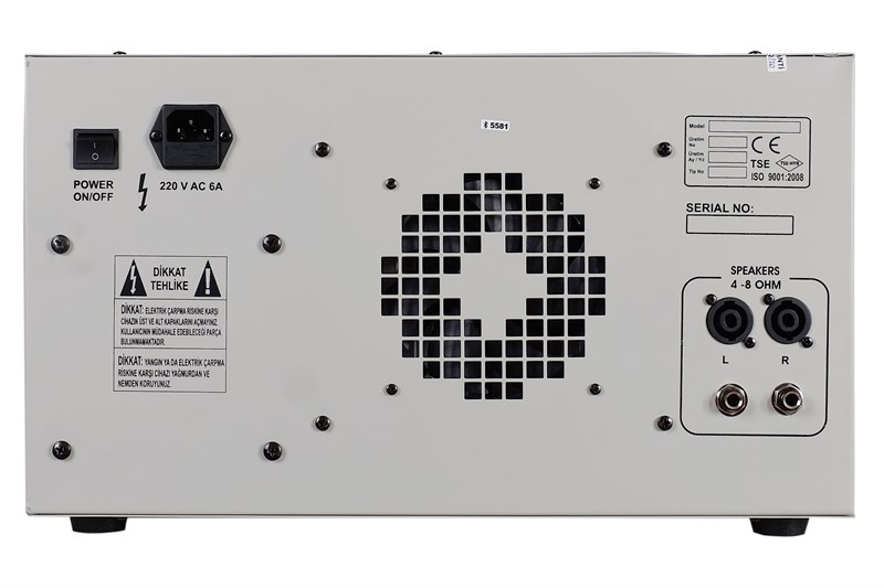 Provoice VPX-700E-U 700 Watt Efektli Usb'li 8 Kanal Mikser Amplifikatör 
