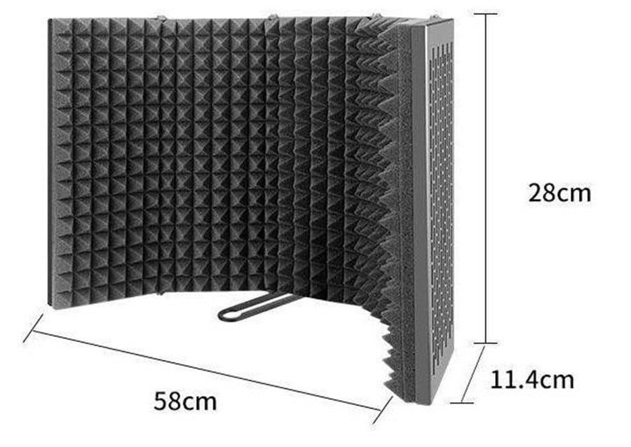 Provoice YP-5 Yalıtım Paneli + Standı + Pop Filtre + Shock Mount