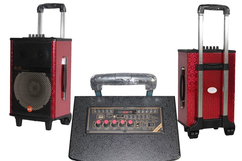 PWR8A - 50 Watt Taşınabilir Şarjlı Amplifikatör