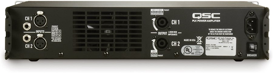 QSC PLX1804 2 Kanallı Güç Amplifikatörü 900W/8 Ohm