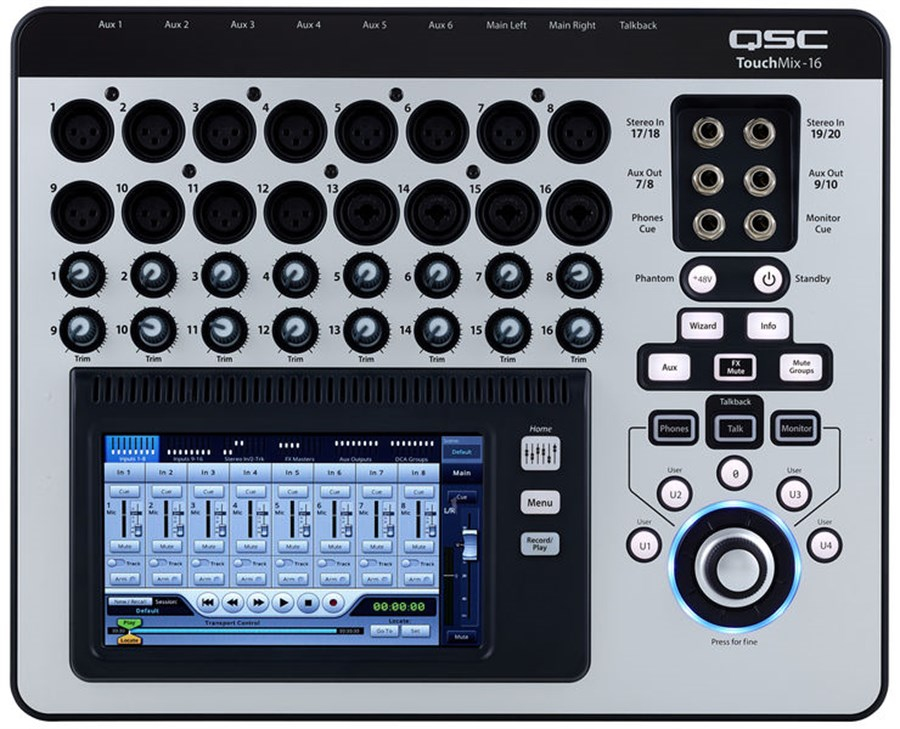 Qsc Touchmix-16 Digital Mixer