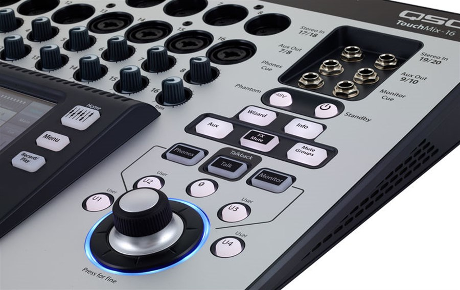Qsc Touchmix-16 Digital Mixer