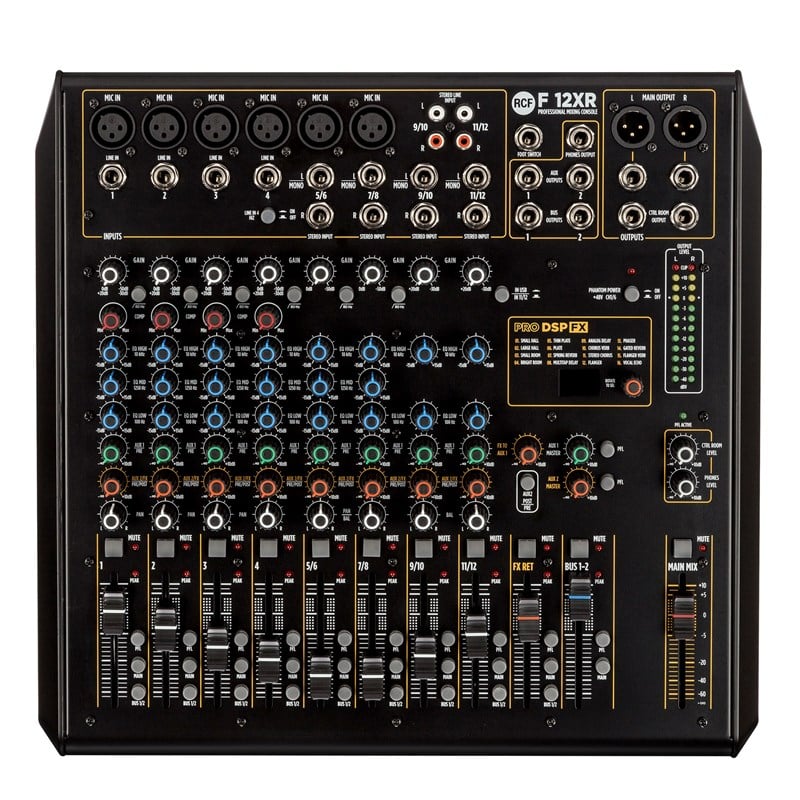 Rcf F 12XR 12 Kanal Efektli Deck Mikser