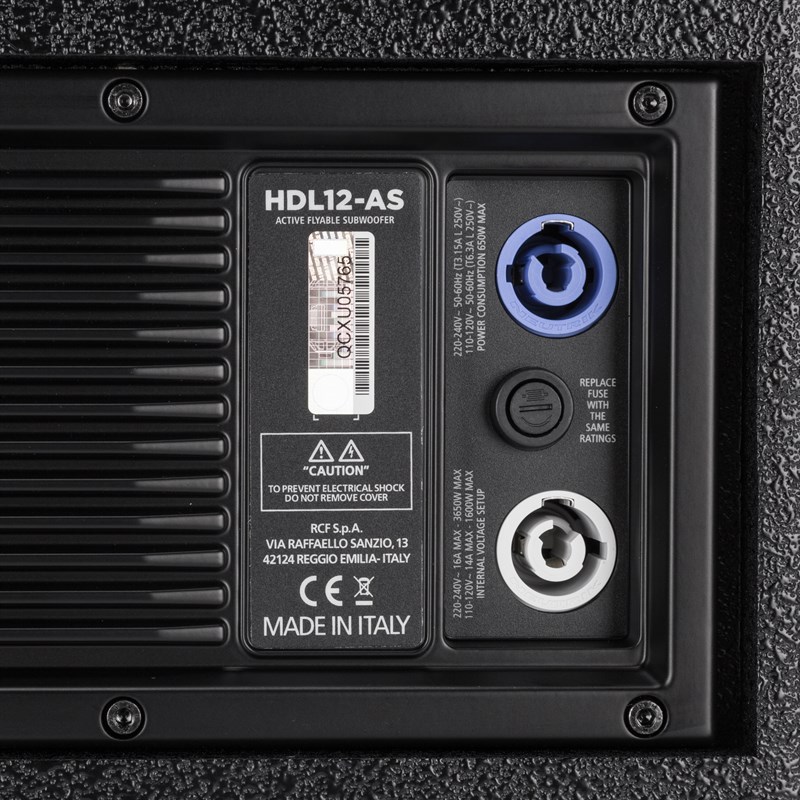 Rcf HDL 12-AS 12 inç 700W RMS Asılabilir Aktif Subbass