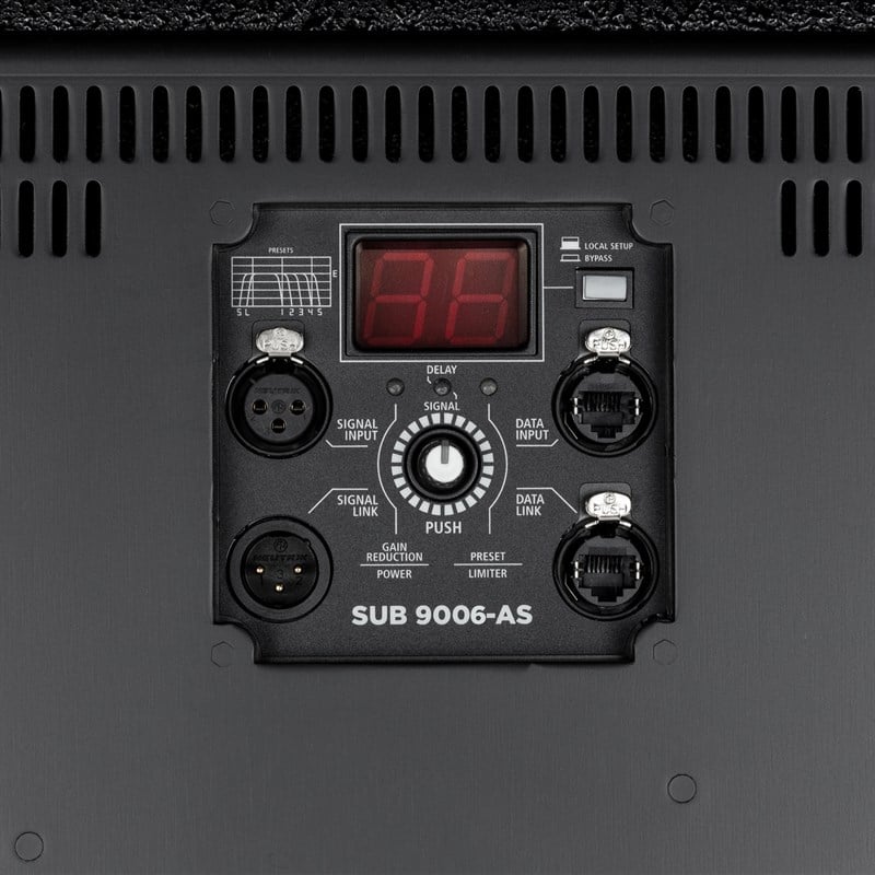Rcf SUB 9006-AS 2x18 inç 3600 Watt RMS Reflex Aktif Subbass