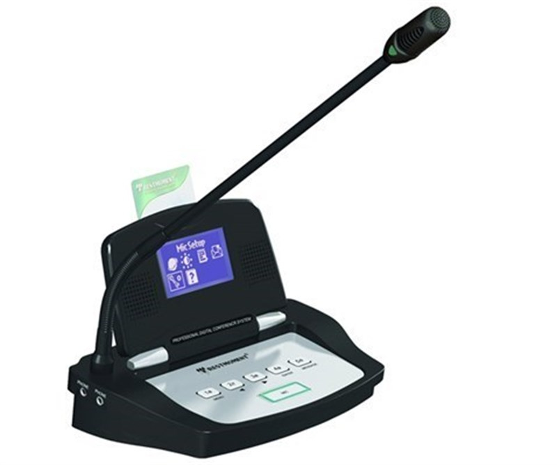 Restmoment RX-D2300/LI Konferans Sistemi LCD Ekranlı Delege Ünitesi