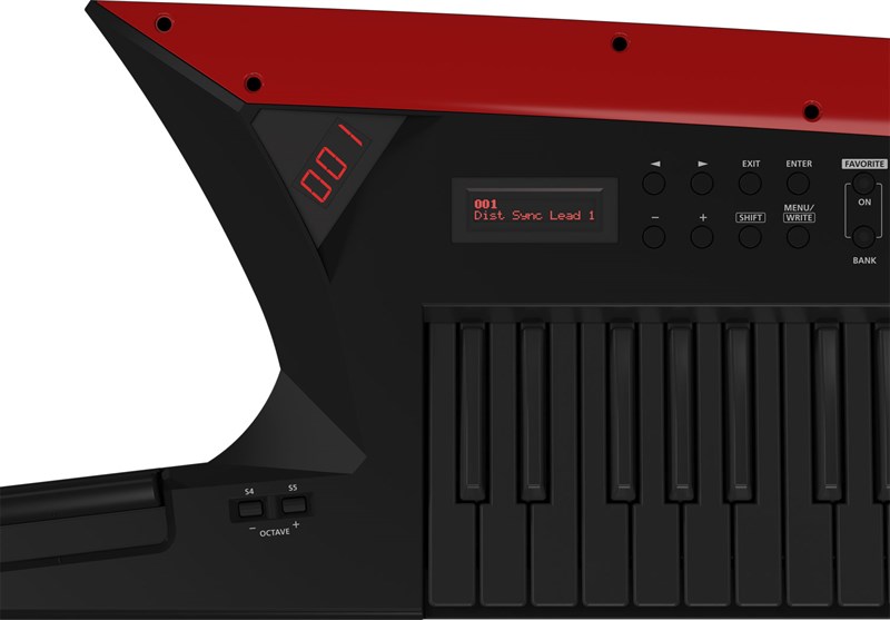 ROLAND AX-EDGE-B Siyah Dijital Klavye