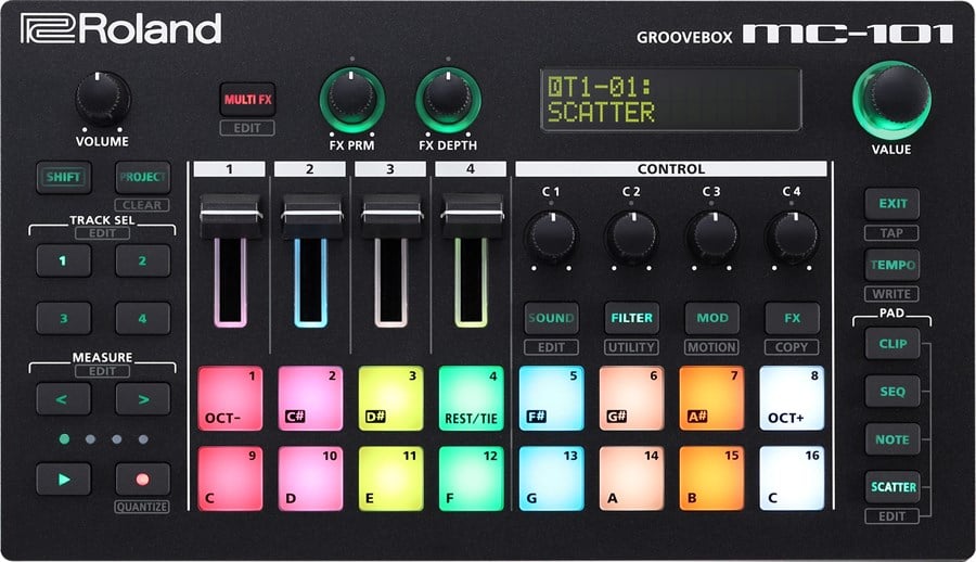 ROLAND MC-101 Aira Groovebox