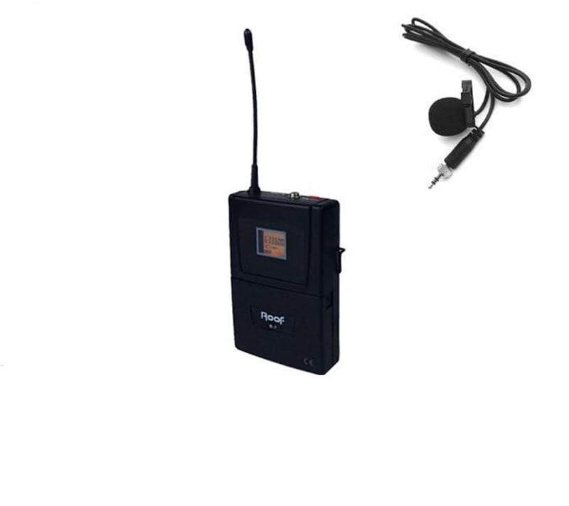 Roof R- 7 UHF Band Kablosuz Yaka Mikrofonu