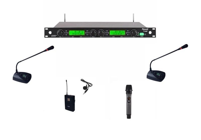 Roof R-404 Değiştirilebilir Kablosuz Mikrofon Seti