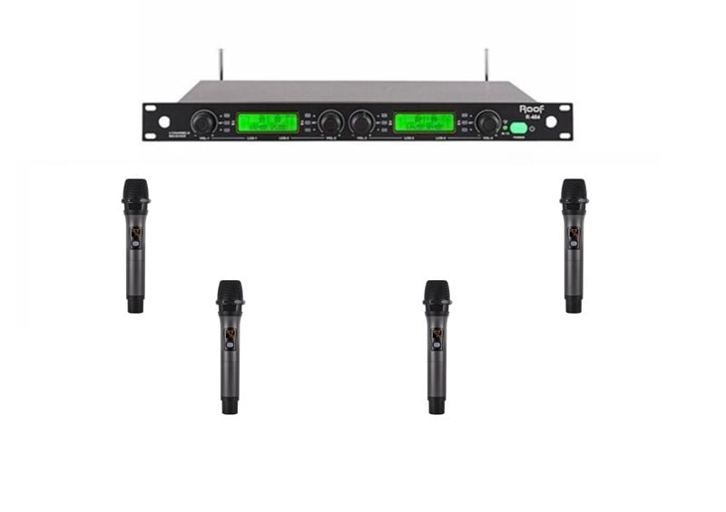 Roof R-404 Değiştirilebilir Kablosuz Mikrofon Seti
