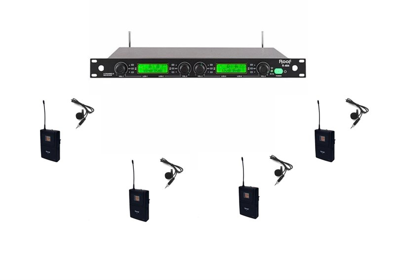 Roof R-404 Kablosuz Mikrofon Setleri