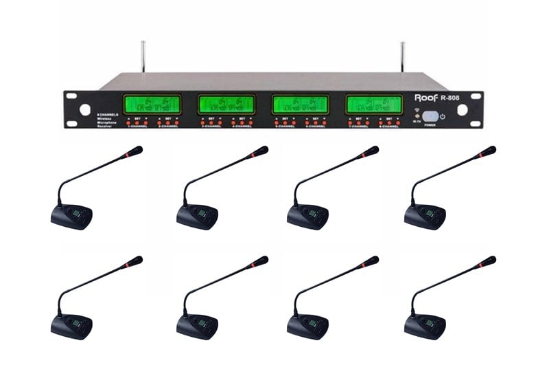 Roof R-808Kablosuz Mikrofon Setleri
