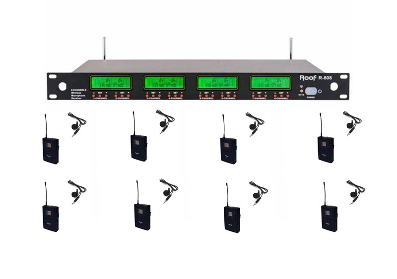 Roof R-808Kablosuz Mikrofon Setleri
