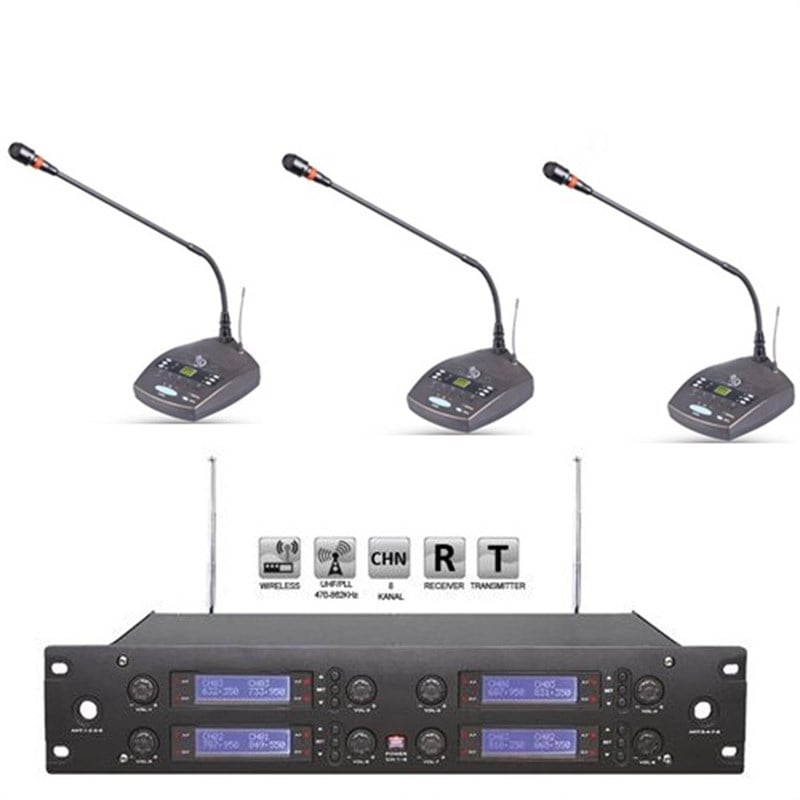 Roof R8000 + R621 3'lü Kürsü Mikrofon Seti