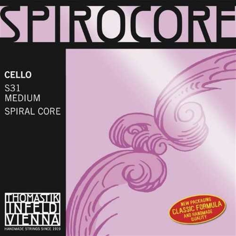 S31 - Spirocore Spiral Core (Medium) - Çello Teli