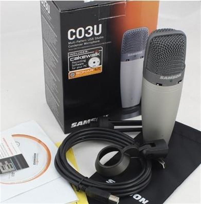 Samson C03 USB Stüdyo Kondenser Mikrofon