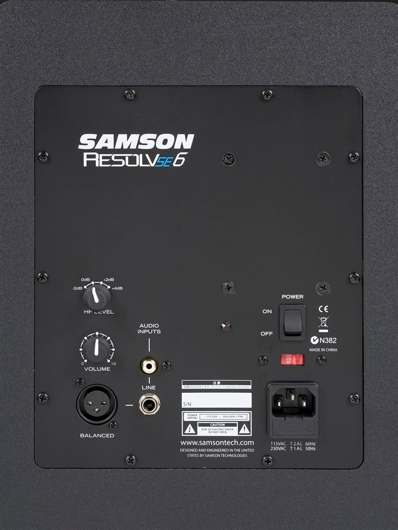 Samson Resolv SE6 6 inç 175W Aktif Stüdyo Monitör