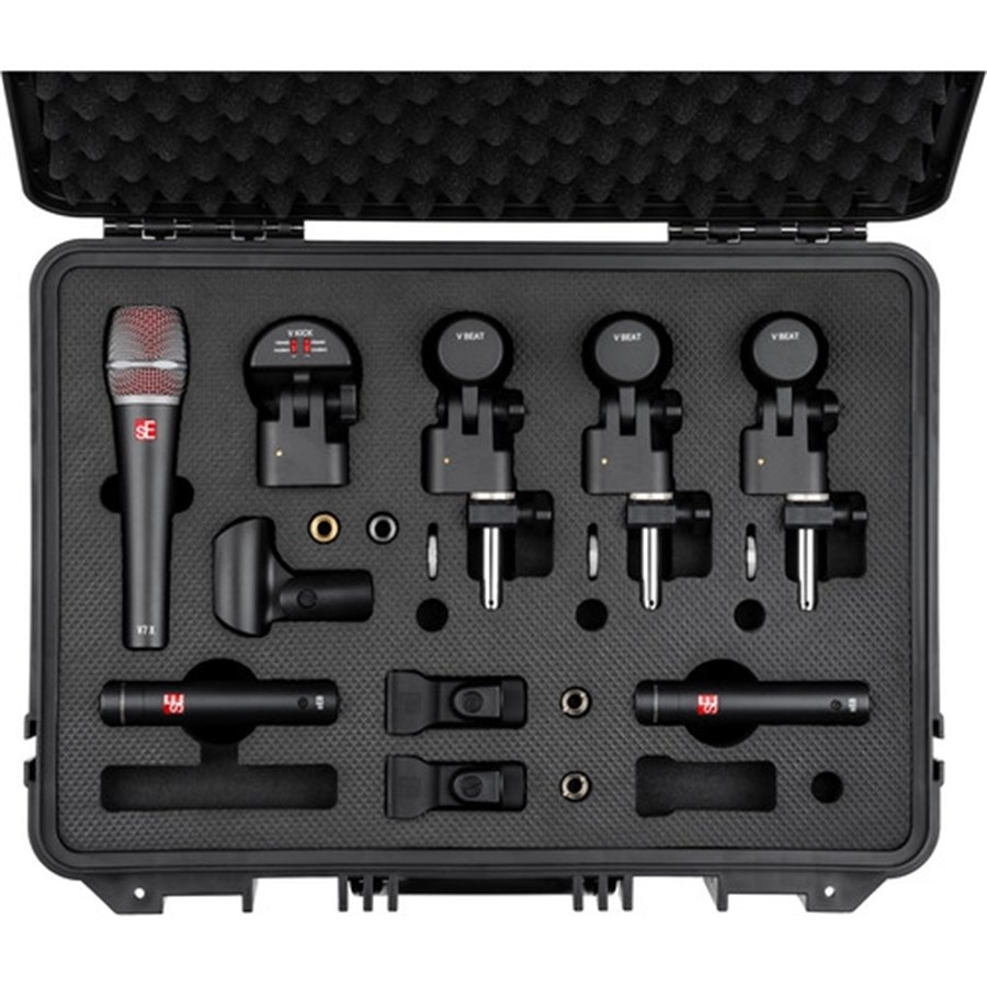 sE Electronics V Pack Arena 7 Parça Davul Mikrofon Paketi