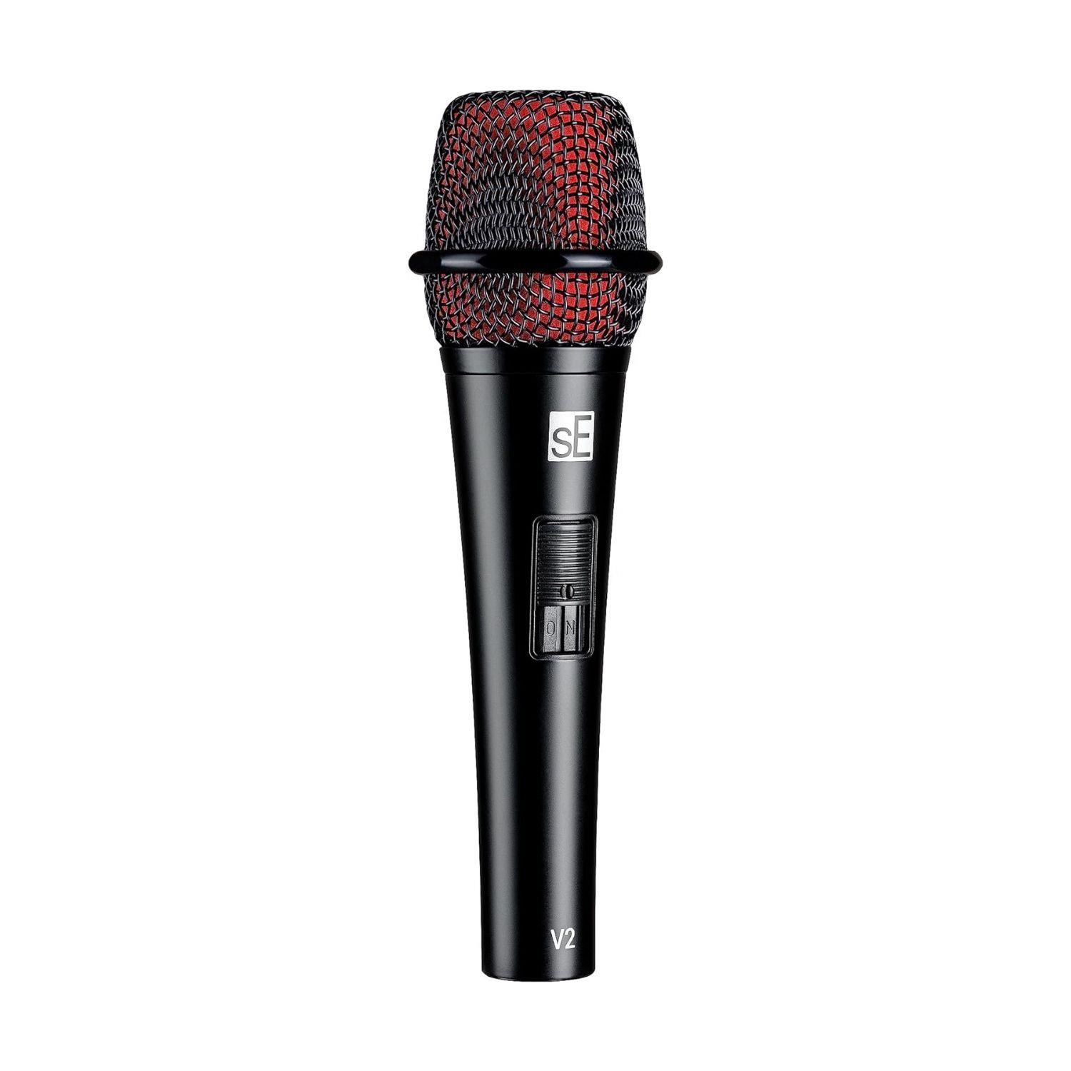 sE Electronics V2 + XLR CABLE SET Switch Cardioid Dynamic Handheld Vocal Mikrofonu