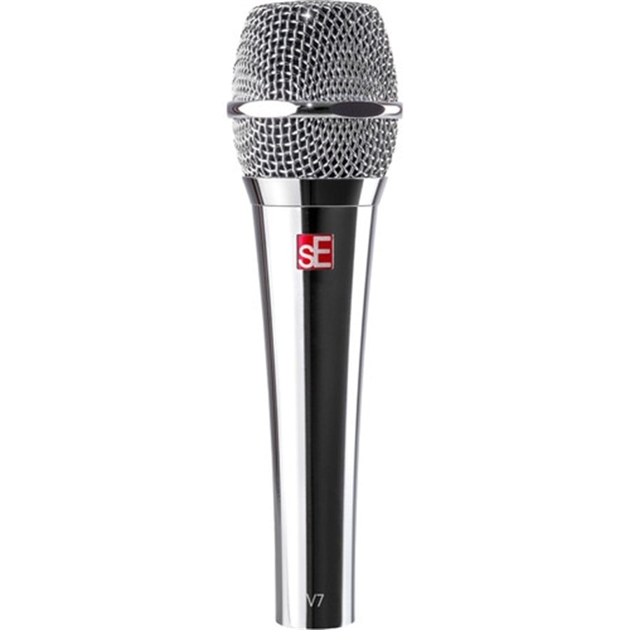 sE Electronics V7 Chrome Handheld Krom Kaplama Dinamik Vokal Mikrofonu