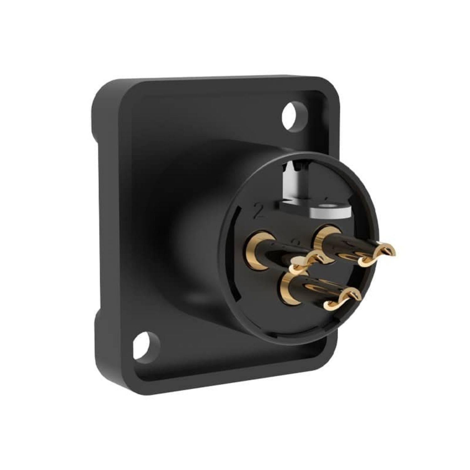 Seetronic J3F2C-W-B-67 3 Pin Şase Tipi Su Geçirmez Erkek Konnektör