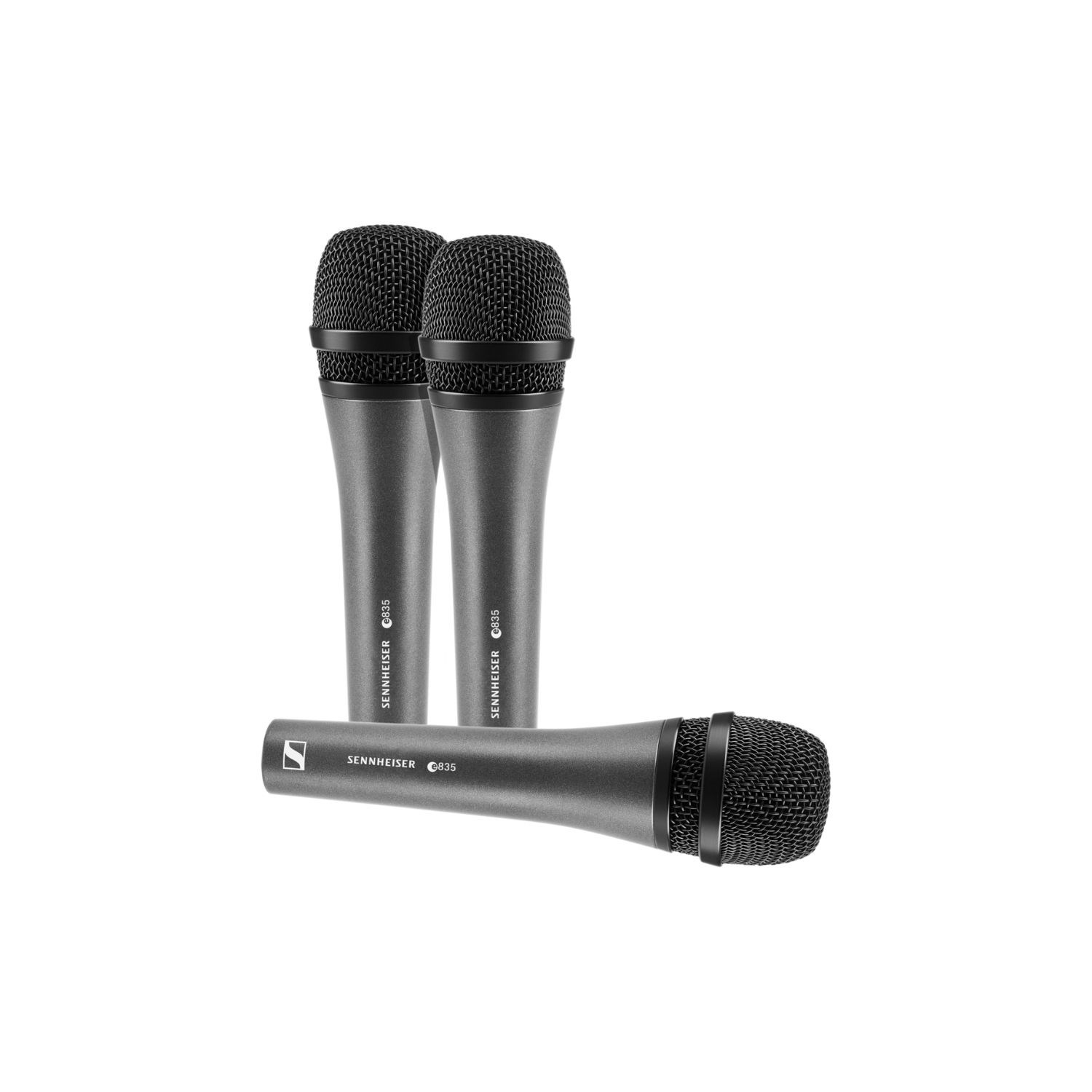 Sennheiser 3-PACK e835 Vokal Mikrofon Seti