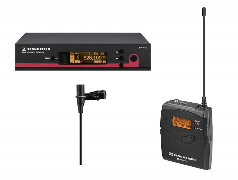 Sennheiser EW-112 G3 UHF Band Lavalier Microphone Clip-On Set