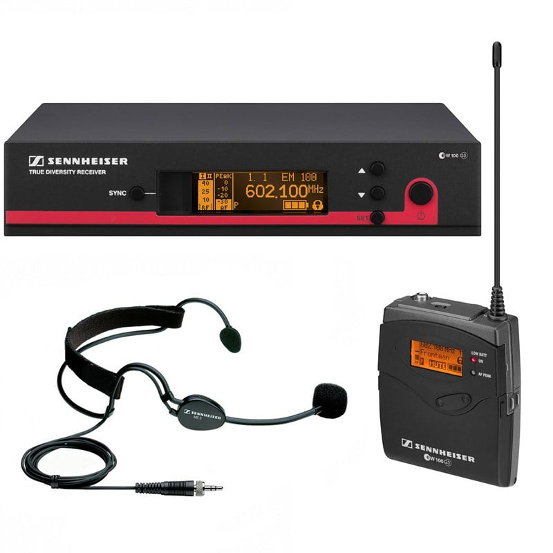 Sennheiser EW-152 G3 Wireless Headworn Cardioid Microphone Set