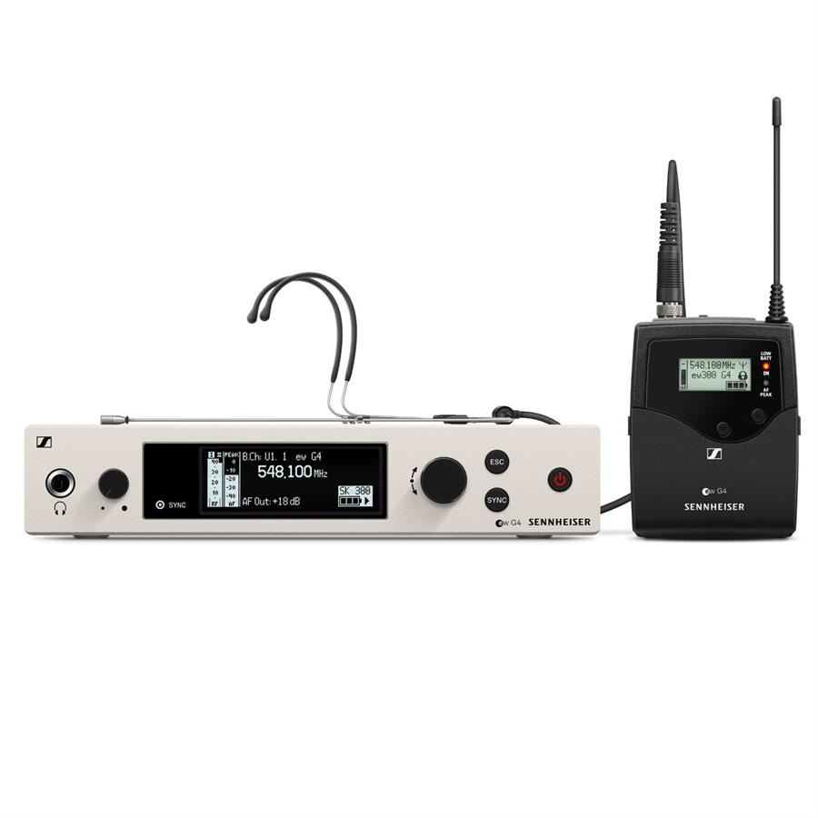 SENNHEISER EW 300 G4-HEADMIC1-RC-AW+ Kablosuz Headset Mikrofon