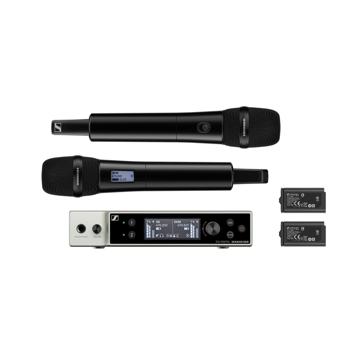 Sennheiser EW-DX 835-S SET (S2-10) Dijital Kablosuz El Mikrofon Seti