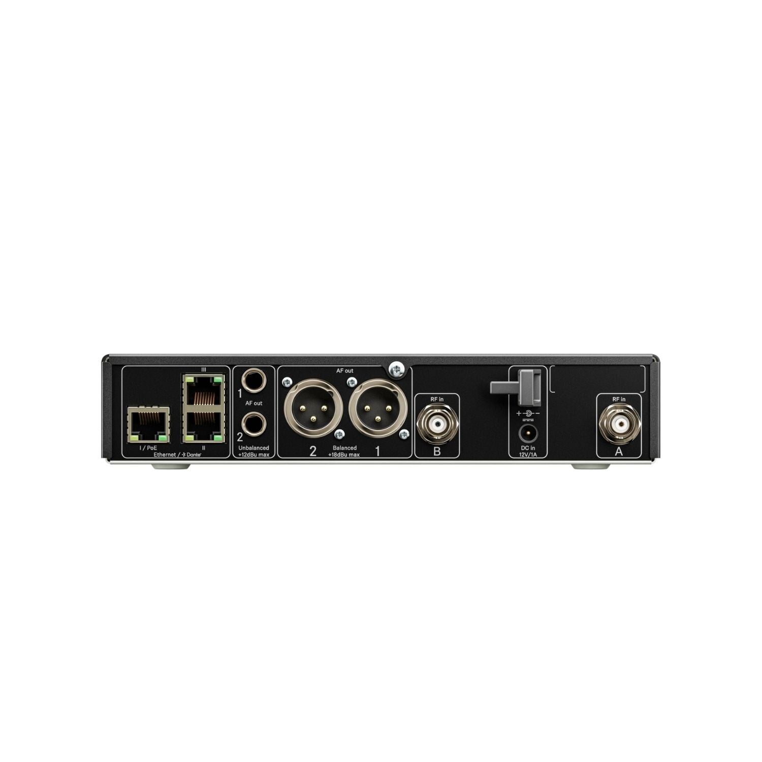 Sennheiser EW-DX EM 2 DANTE (Q1-9) Çift Kanal Kablosuz Dante Alıcı Sistemi